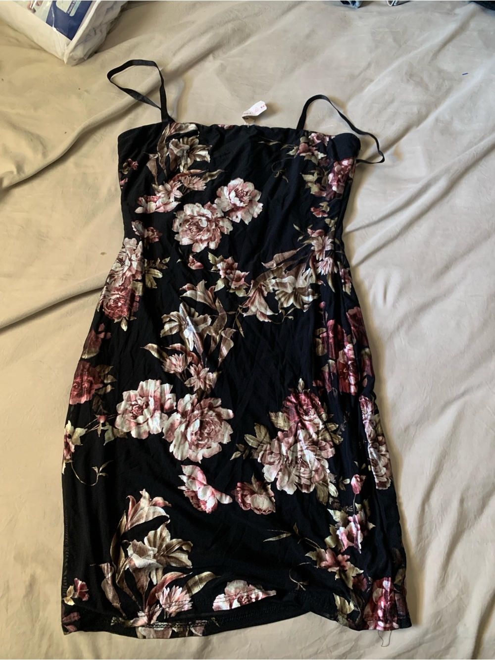 FLORAL MINI DRESS ‼️